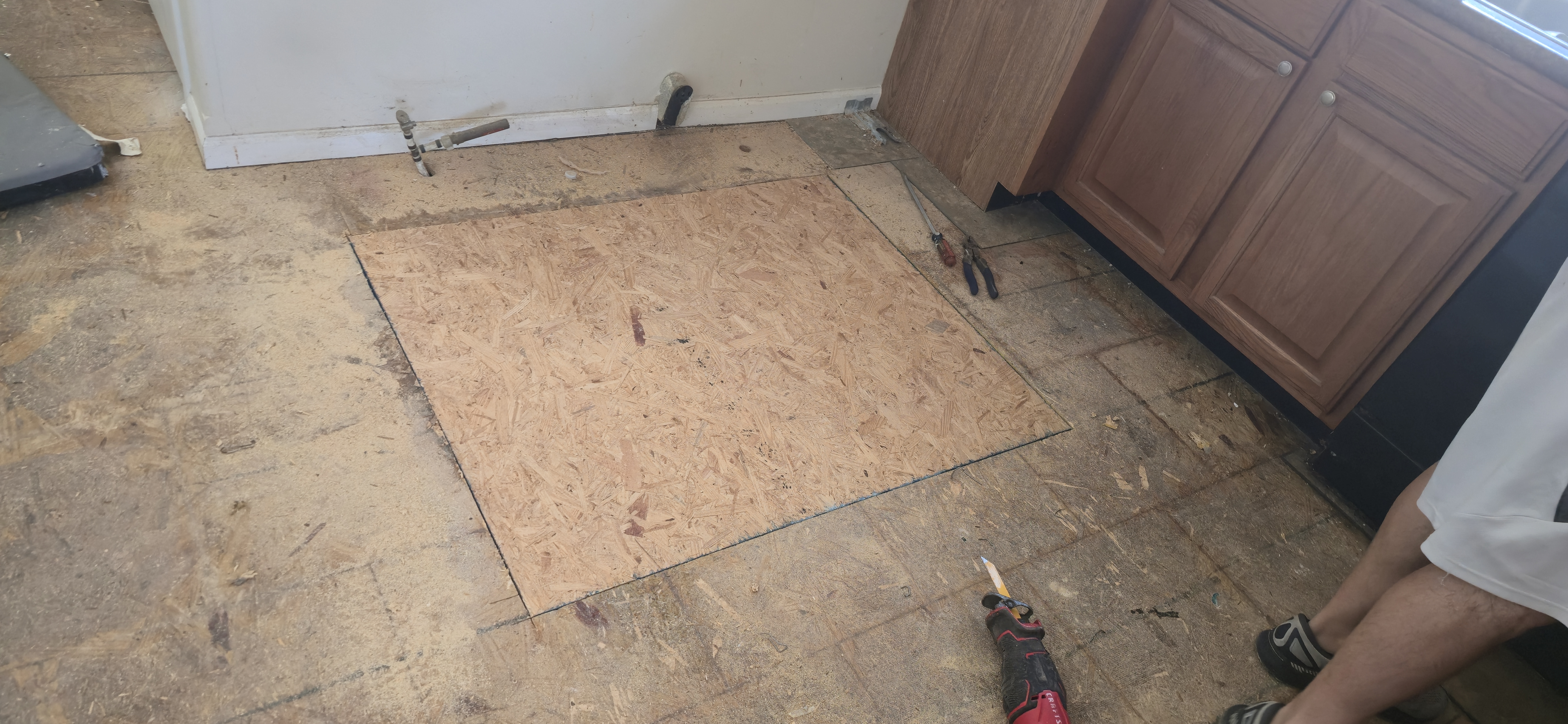 Repairing Subfloor