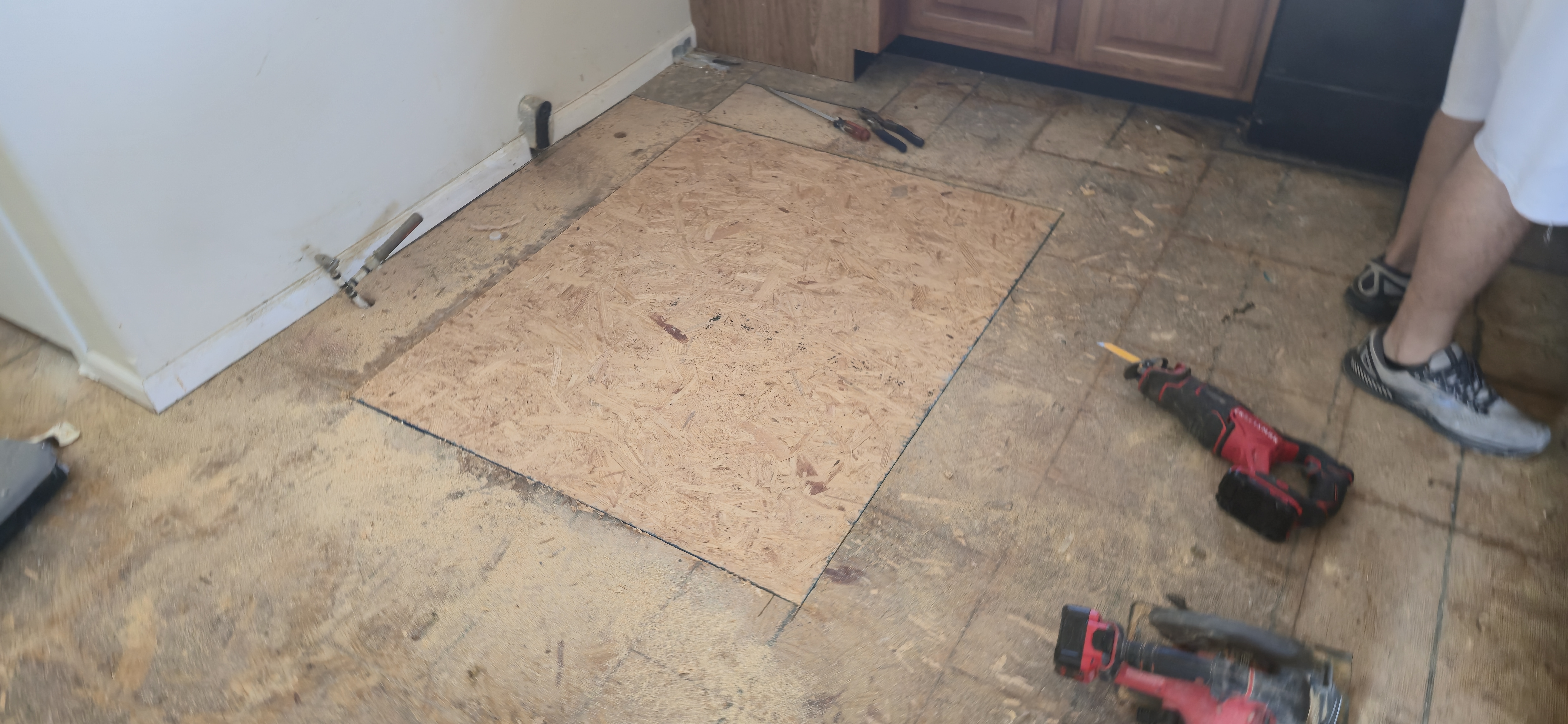 Repairing Subfloor