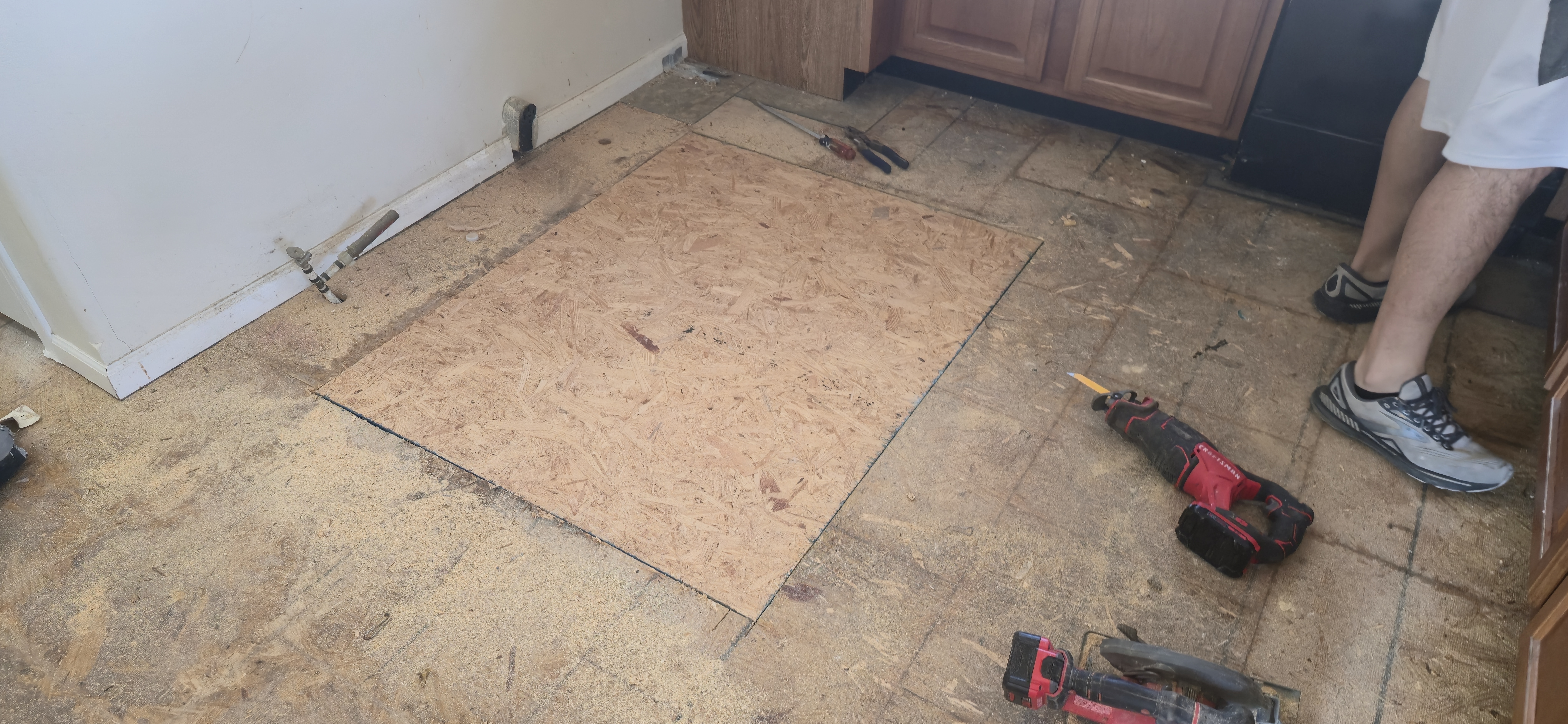 Repairing Subfloor
