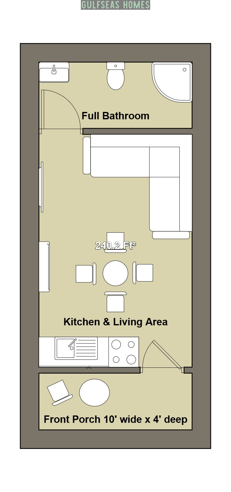 Gulfseas RV Park - Tiny Home 1