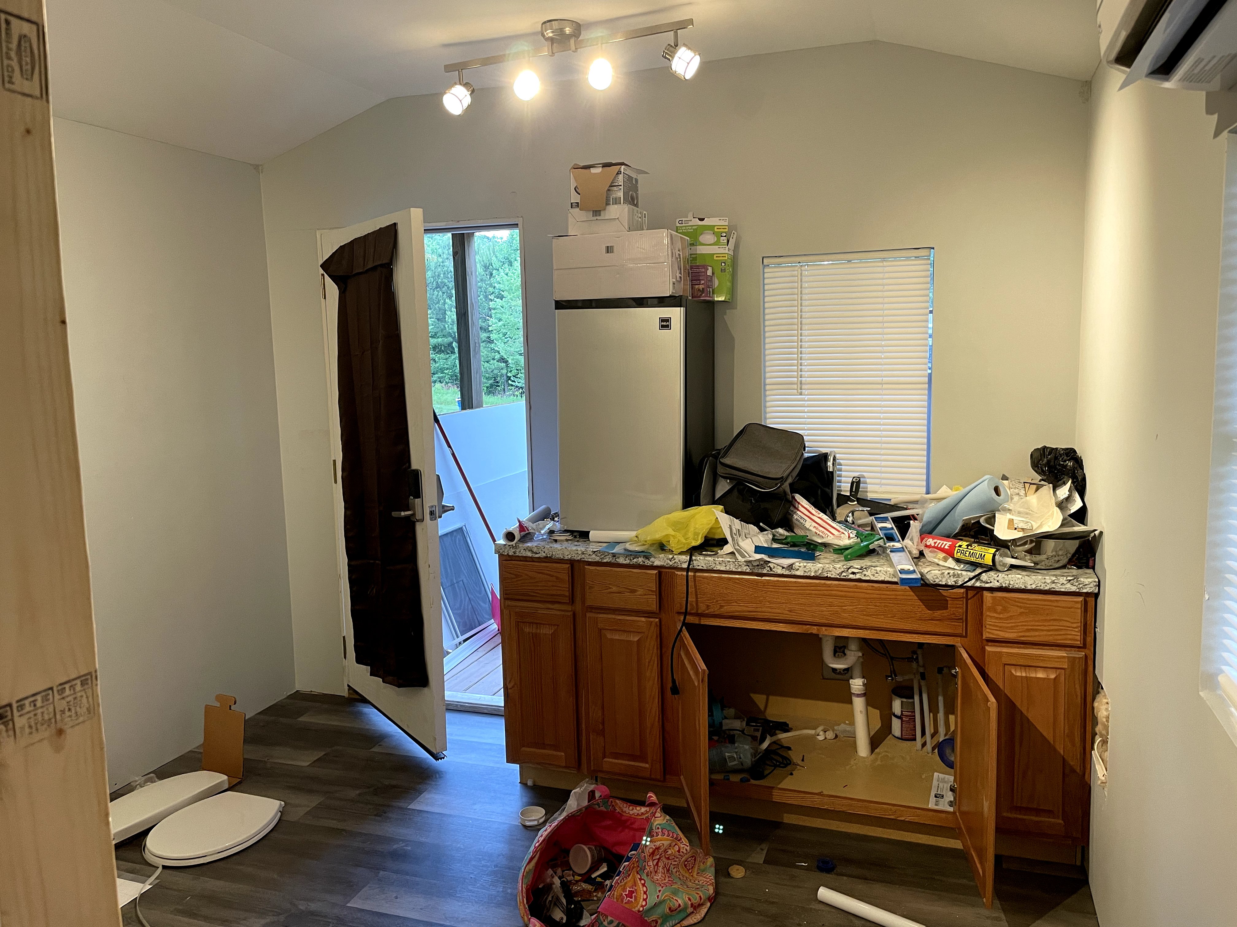 Interior Work Starts
