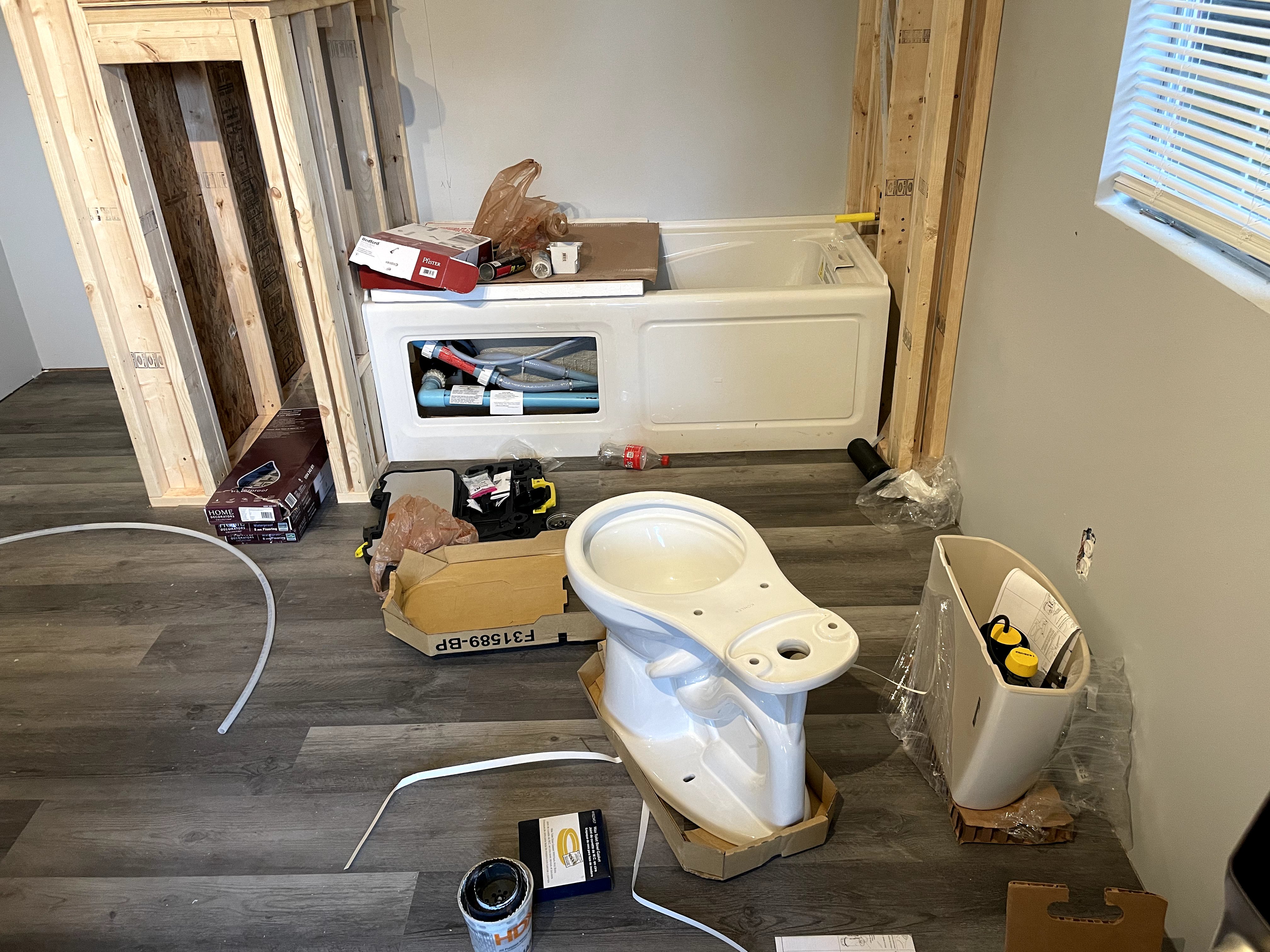 Interior Work Starts